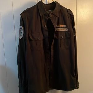 Authentic Harley light weather long sleeve riding shirt